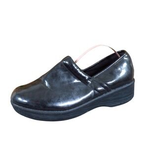SafeTStep Anti-Slip Women Work Clogs Size 8 Professional Nursing Service Black
